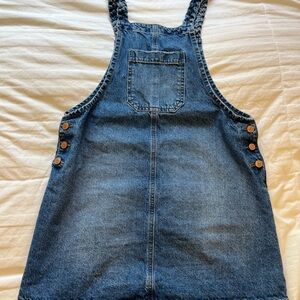 Celebrity Pink Braided Strap Denim Dress